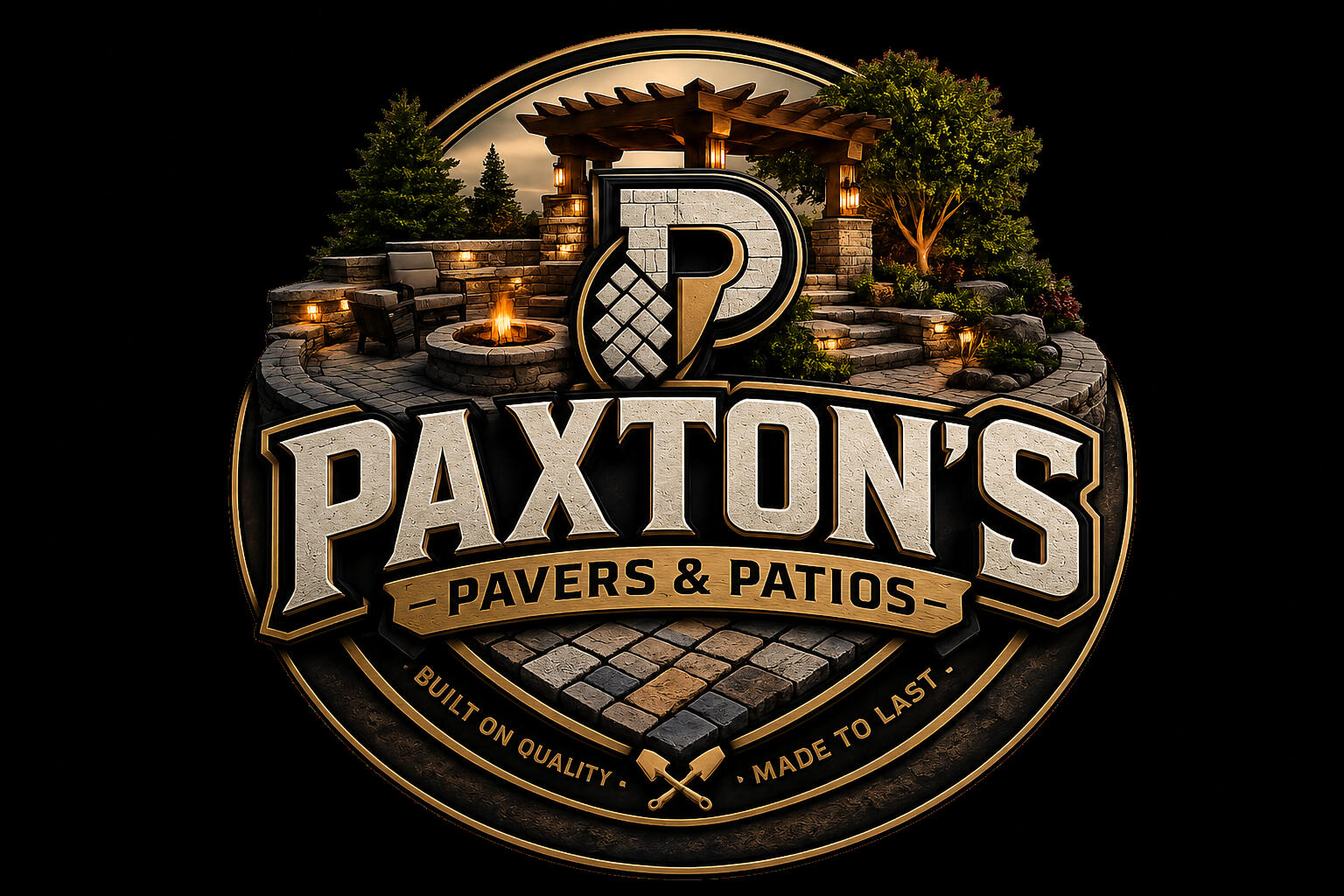 Paxton's Logo Design ( version 1) Paxton's — Custom brand identity
