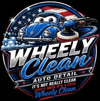 Wheely Clean Auto Detail - Logo Design Wheely Clean Auto Detail - Logo Design
