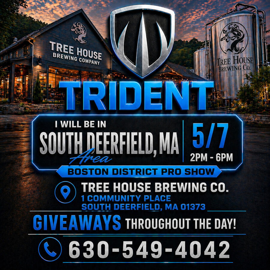 Trident Protects Trident event flyer and promotional graphic designed by Forge Lab Studios