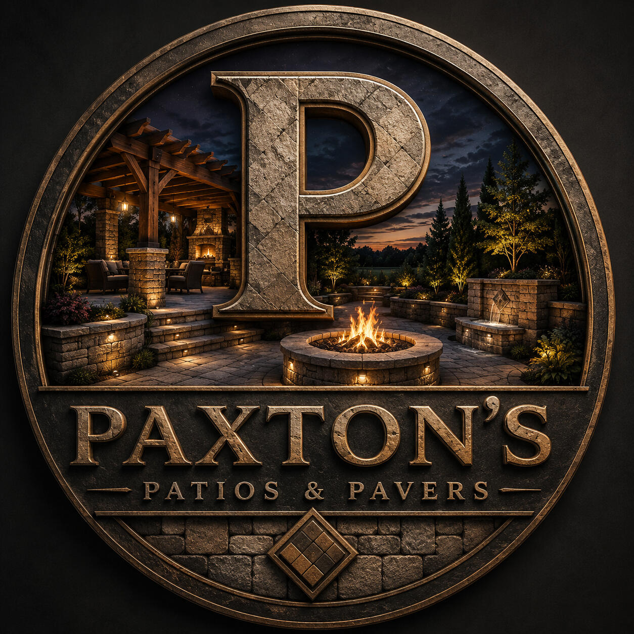 Paxton's Logo Design ( Version 2) Paxton's Logo Design ( Version 2)